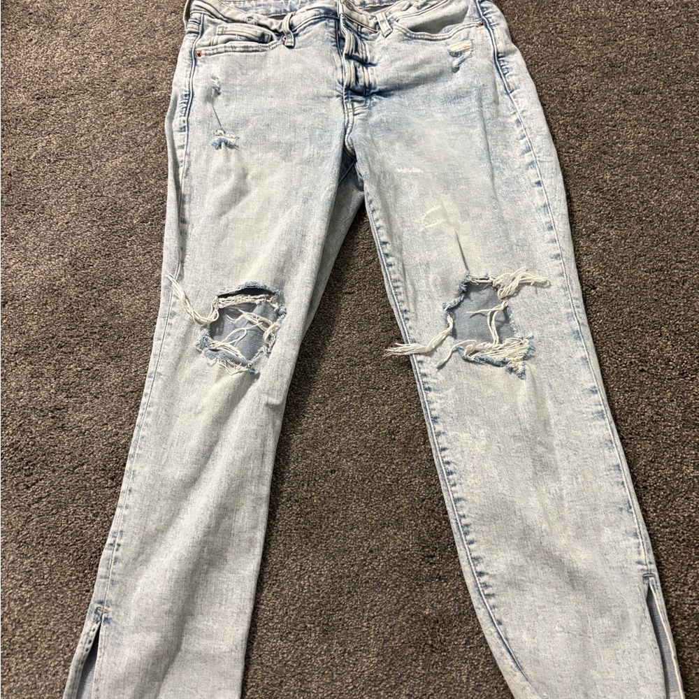 Old Navy Light Blue high rise OG straight